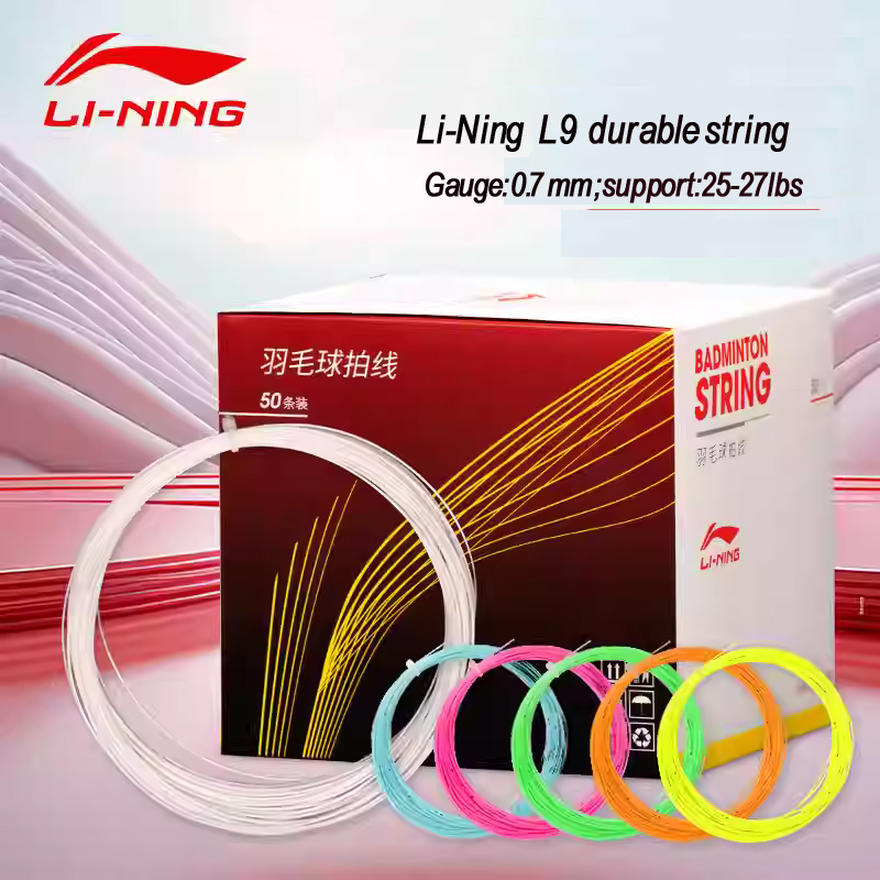 Badminton Yonex String - 50pcs/lot Lining Original L9 Durable Type
