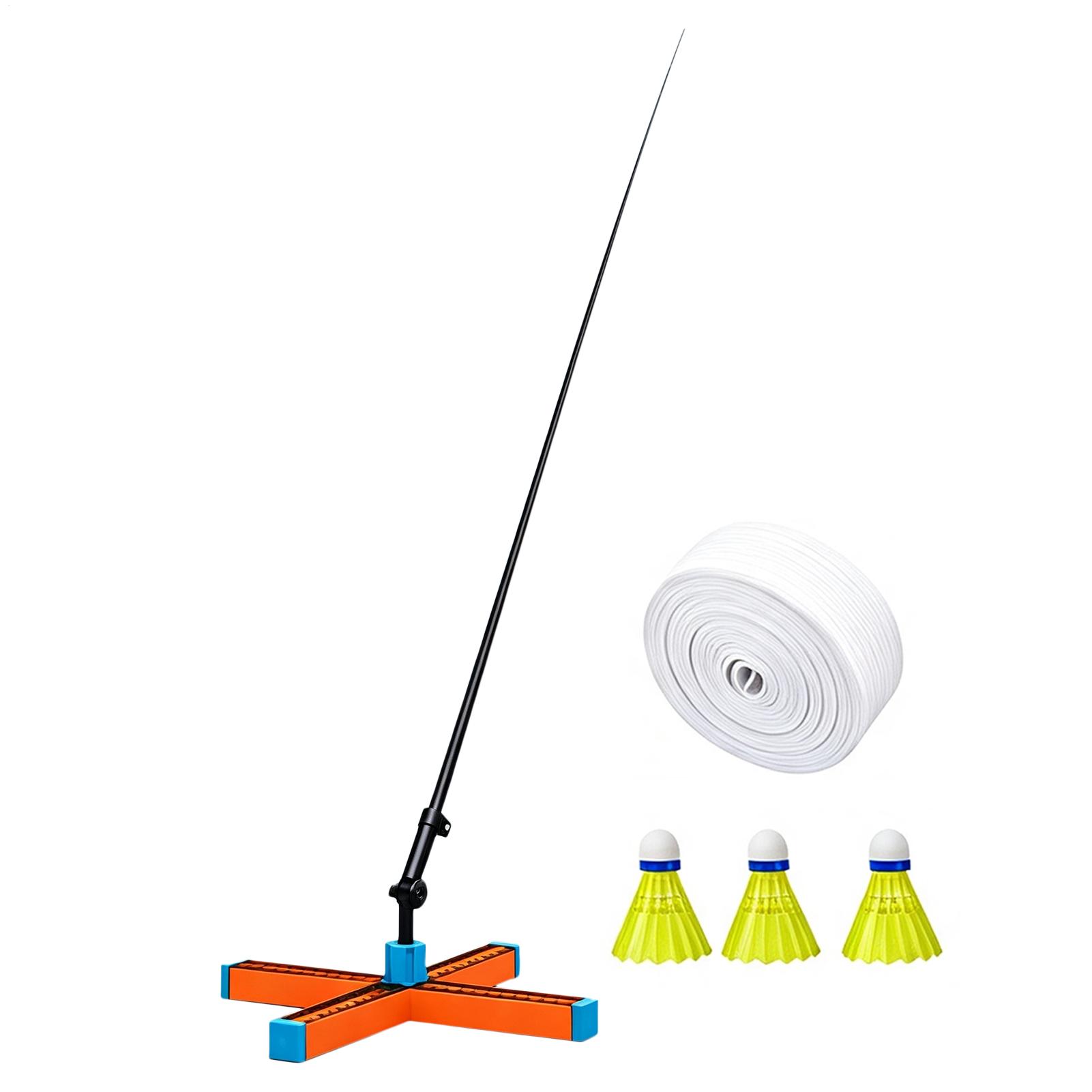 Badminton Single - Badminton Single Training Aid Portable Foldable