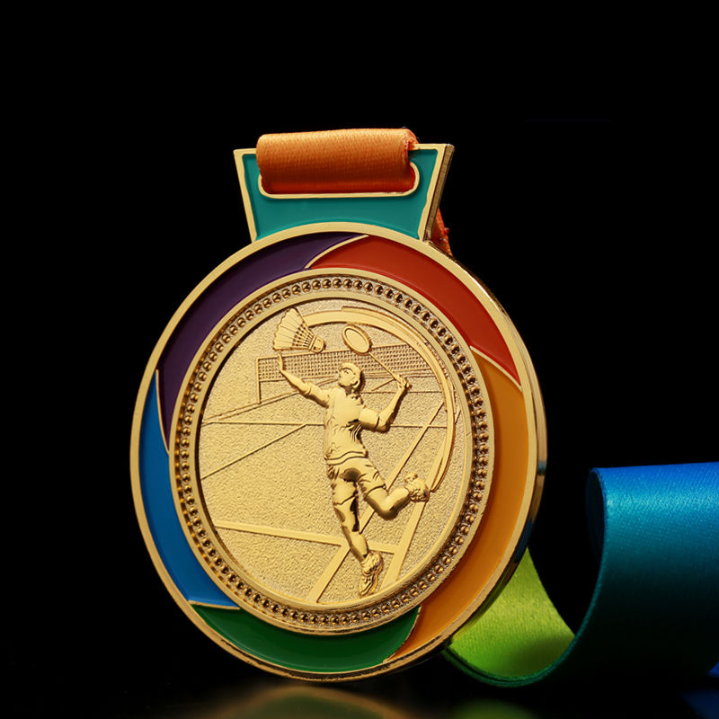Badminton Championship - Customized universal badminton medal metal awarding