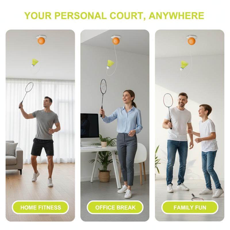 Automatic Retractable Badminto - Badminton Single recension och pris