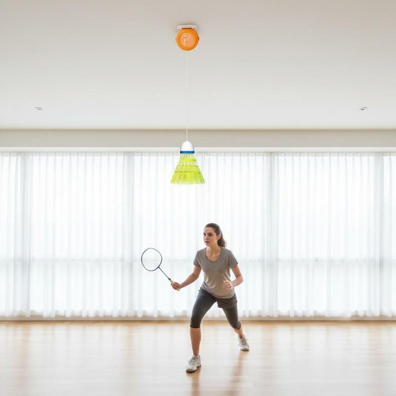Automatic Retractable Badminto - Badminton Single recension och pris