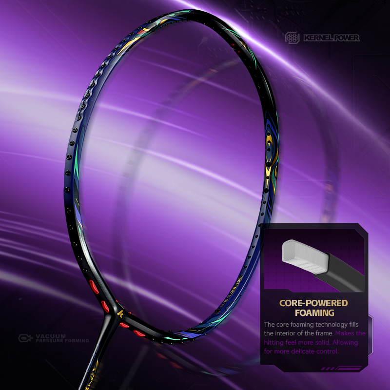 Kawasaki KING K9 4U Badminton  - Li Ning Racket recension och pris