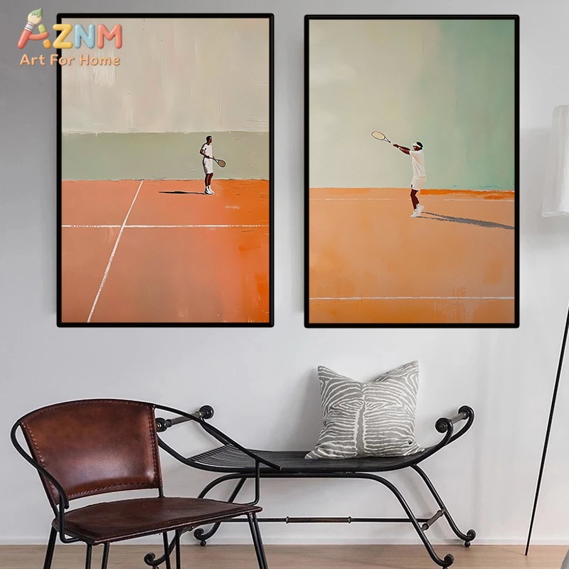 AZNM Minimalist Tennis Player  - Badminton Quotes recension och pris