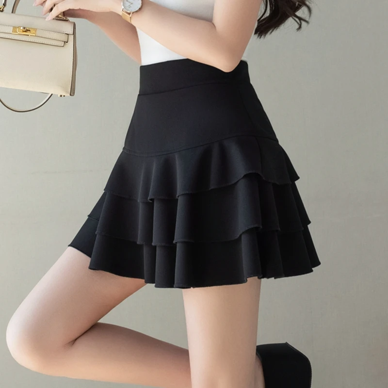 Summer Black Mini Skirts Women - Badminton Korea recension och pris