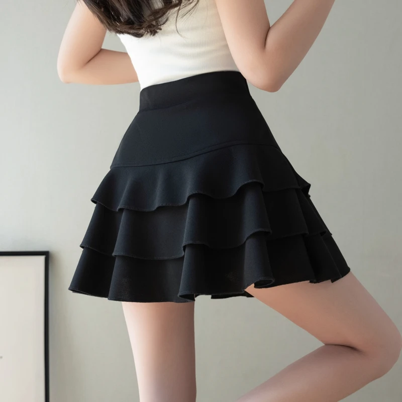 Summer Black Mini Skirts Women - Badminton Korea recension och pris
