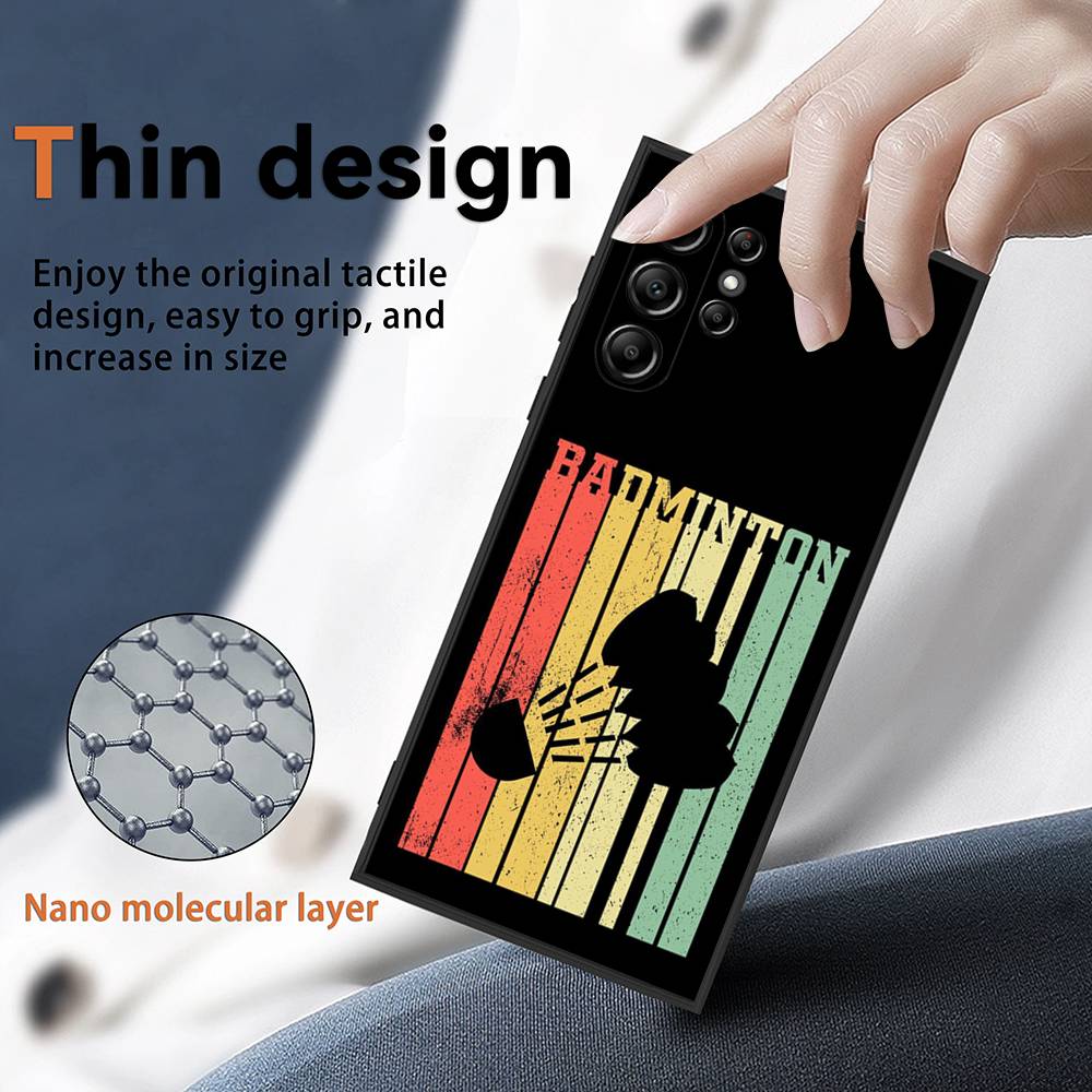Badminton Sport Phone Case For - Badminton Quotes recension och pris
