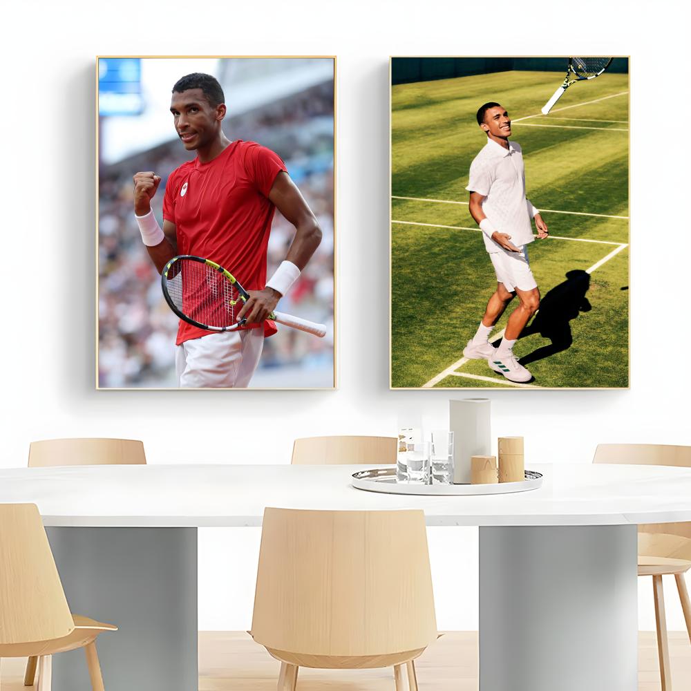 Félix Auger-Aliassime Tennis P - Badminton Quotes recension och pris