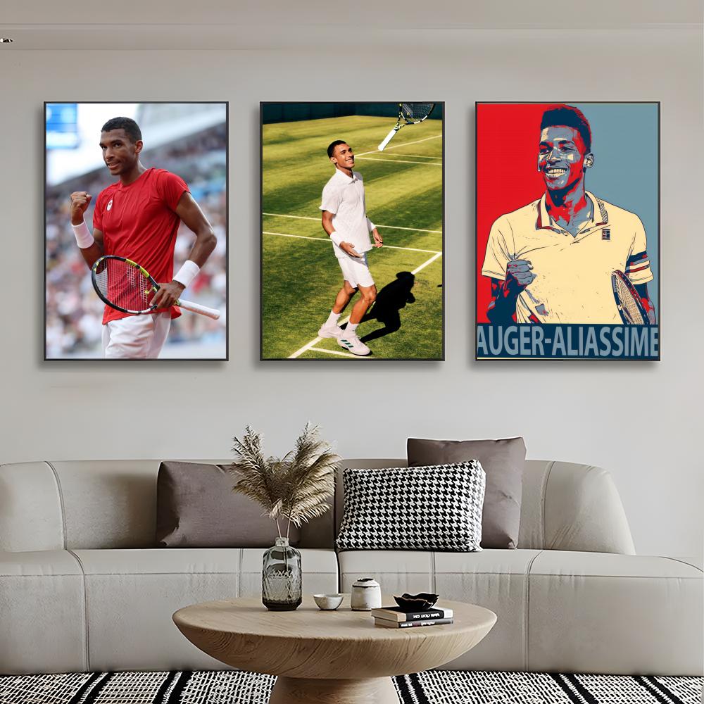 Félix Auger-Aliassime Tennis P - Badminton Quotes recension och pris