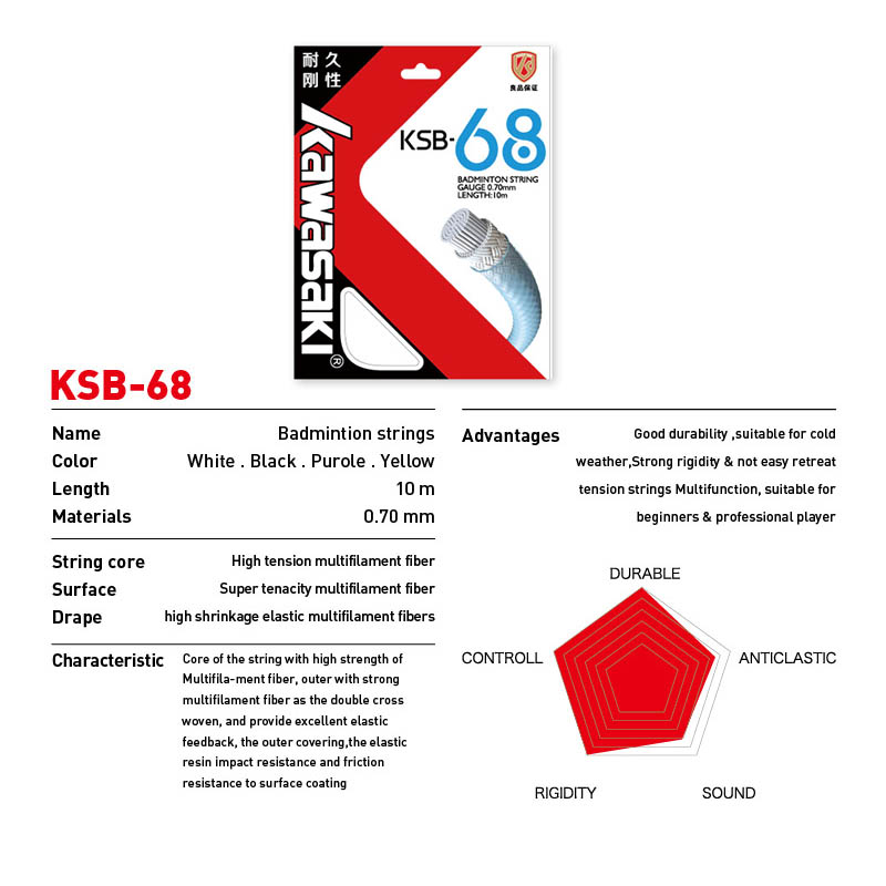 Kawasaki Professional Badminto - Badminton Yonex String recension och pris