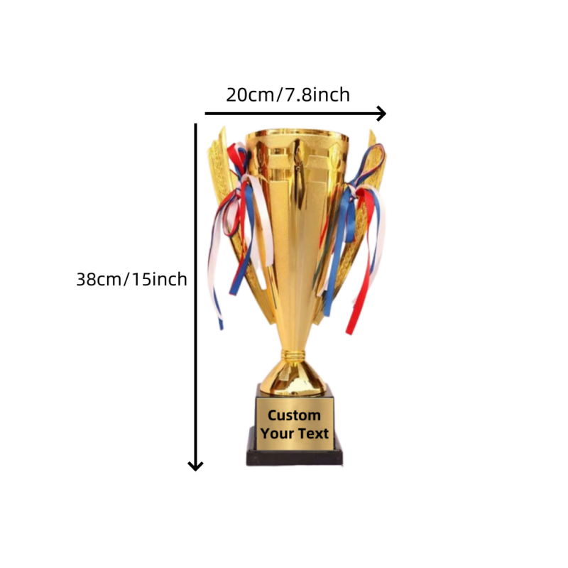 11/15inch Tall Gold Cup Trophy - Badminton Championship recension och pris